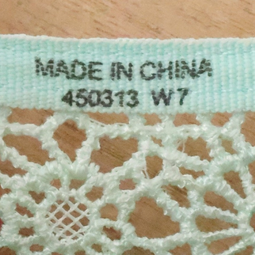 Toms Mint Crochet Slip-On Espadrilles - Picture 4 of 7